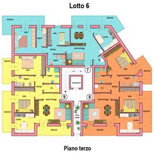 Lotto 6 - terzo piano