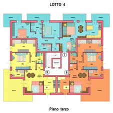 Lotto 4 - piano terzo