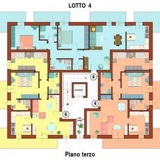 Lotto 4 - piano terzo